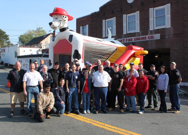 NFD Open House 10-14-2012.
 Members of the Nanuet Fire Department that helped make the day lots of fun for all who came to visit.   Photo By Vincent P. Tuzzolino